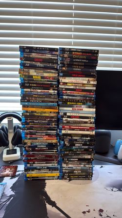 100 Blu-Rays lot