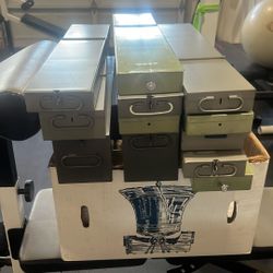 Safe Deposit Boxes 3 Sizes 4 In 2 In And 1 In All By 21 