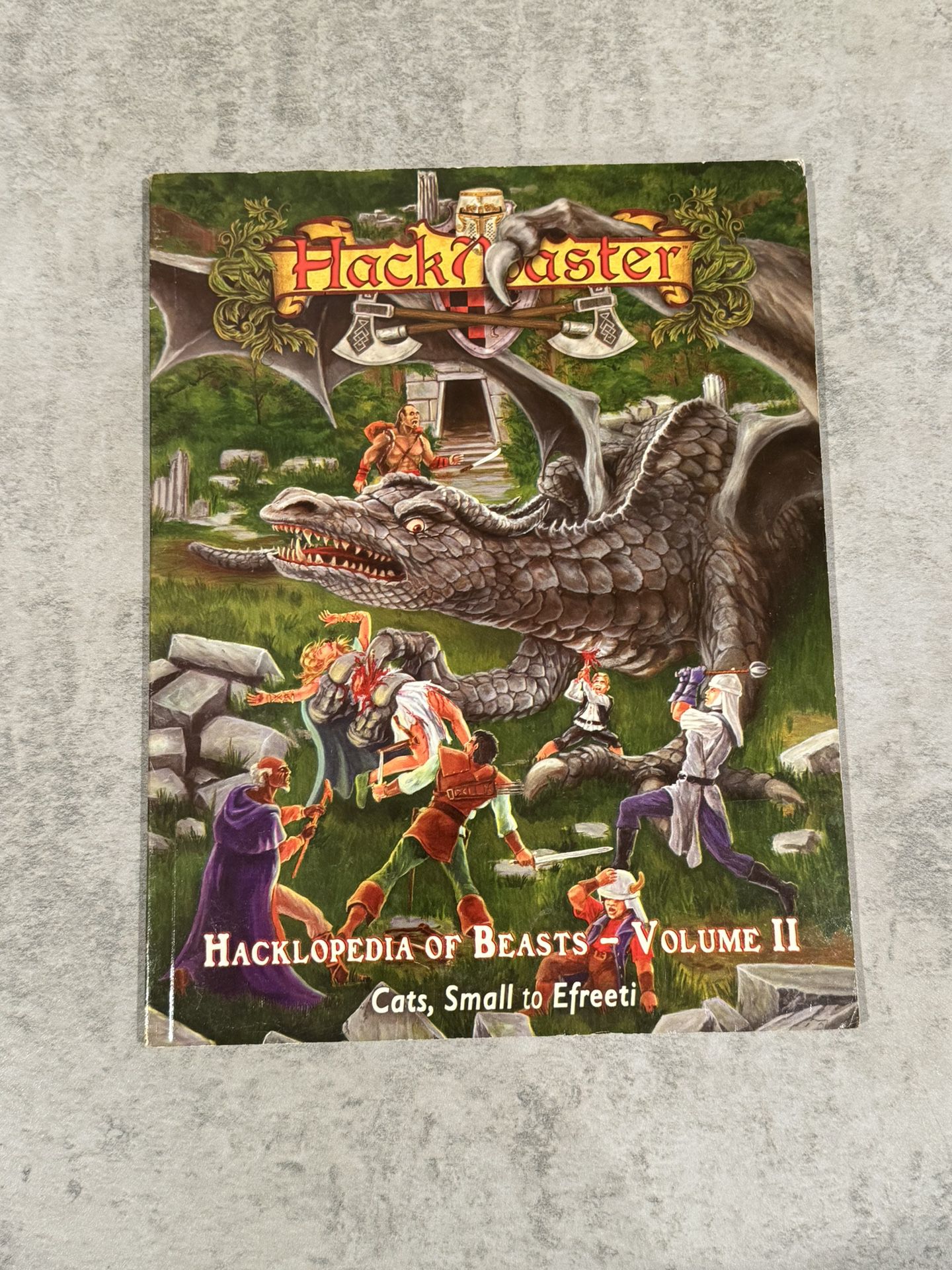 HackMaster 4th Edition Hacklopedia of Beasts Vol. II (VG)