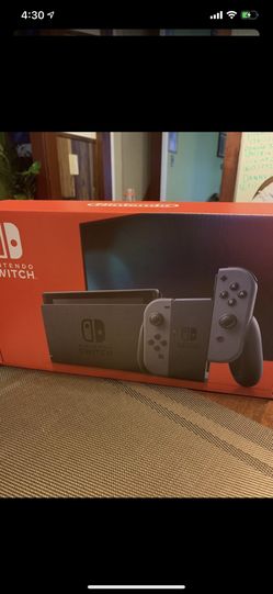 Nintendo switch Gray and Black v2 BRAND NEW