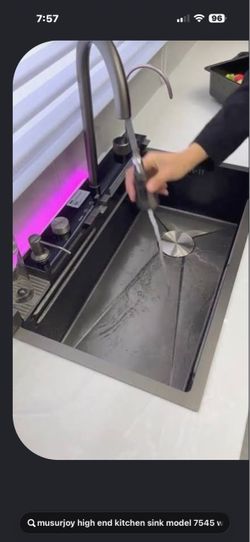 Musurjoy 7545 Multifunctional Kitchen Workstation Sink High end