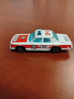 Vintage diecast Super fast Sheriff pollw