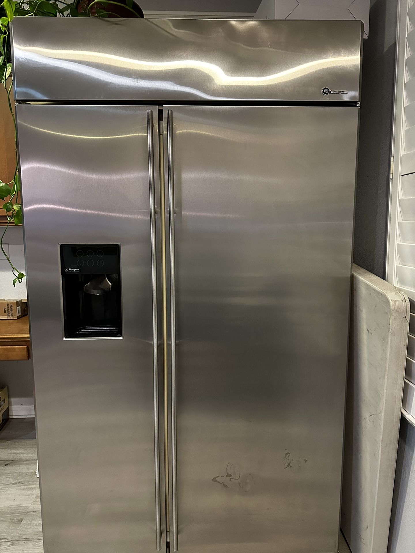 Monogram Refrigerator Side By Side Stainless 