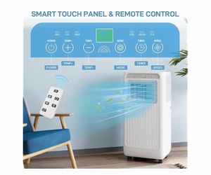 DrawVibe 8,000 BTU Portable Air Conditioner
