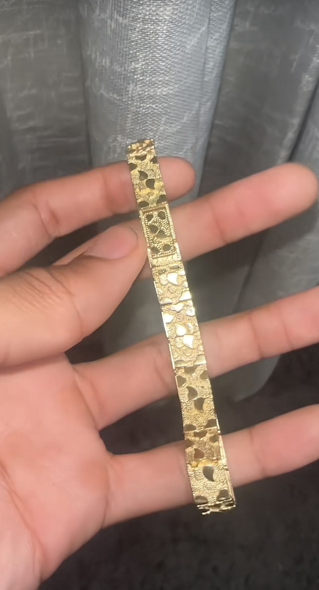 Nugget Bracelet 10k