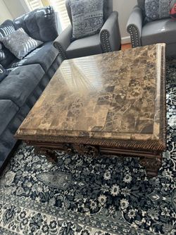 Marble Coffee Table Side Tables