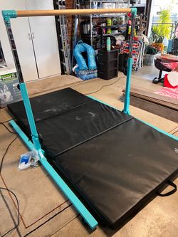 Gymnastics bar and beam