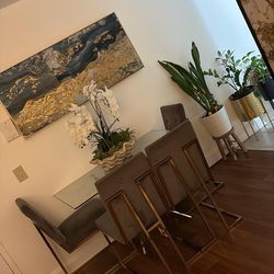 Dinner Set With 4 Chairs