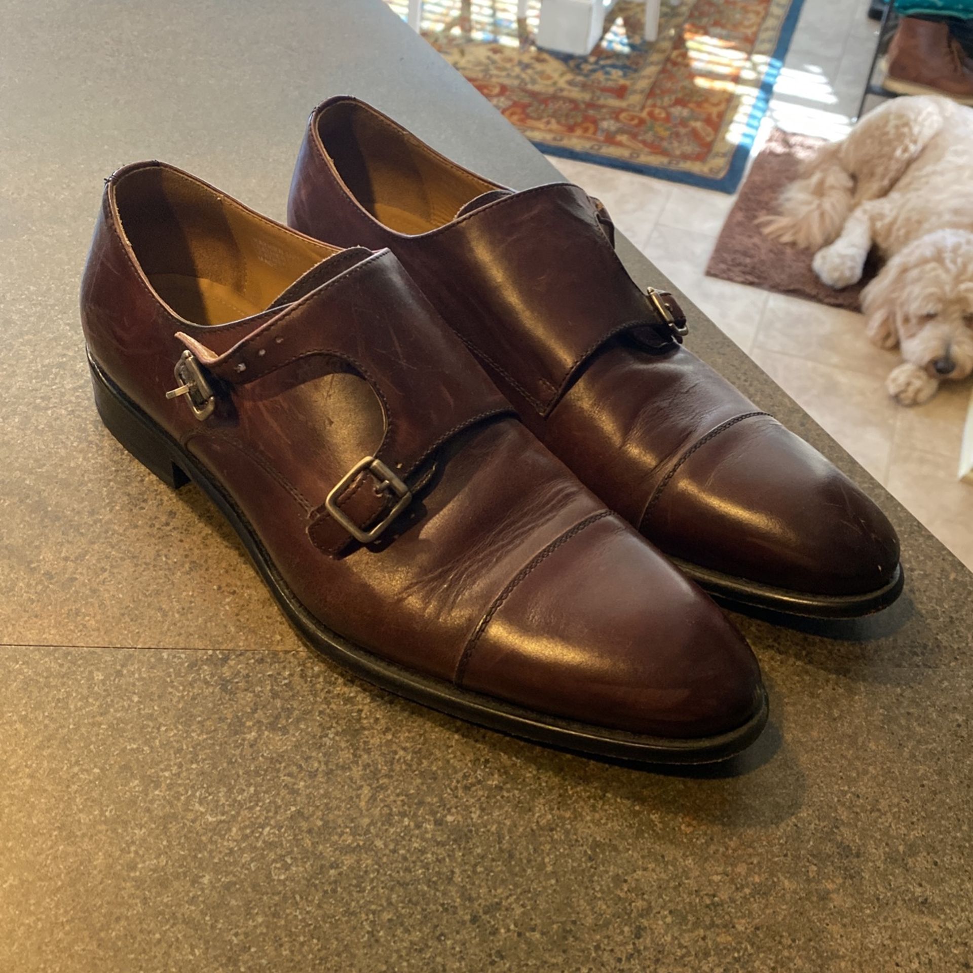 To boot New York Monk Strap Dress Shoes 