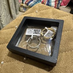 Brand New Heart Shaped Ring Size 7 To 7.5