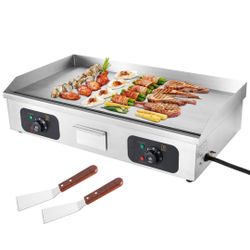 29" Commercial Electric Countertop Griddle