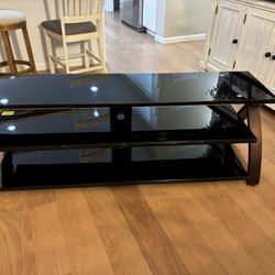 Glass/Wood TV Stand