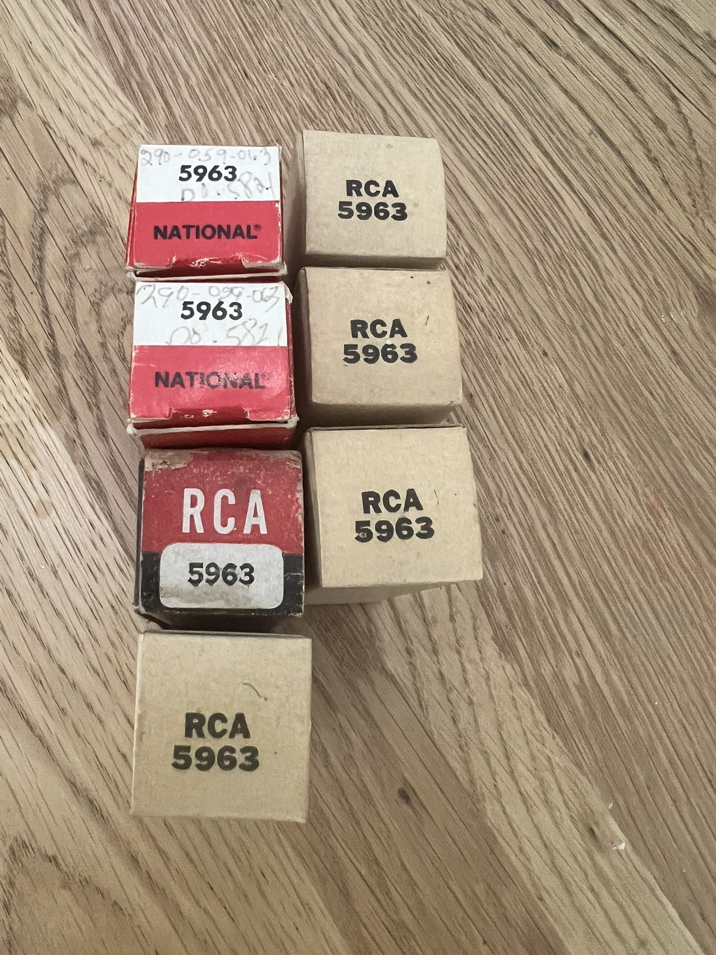 RCA 5963 Electron Tube ~ NOS in box, unused and untested (7)