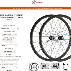 White Industries Carbon Disc Wheels 