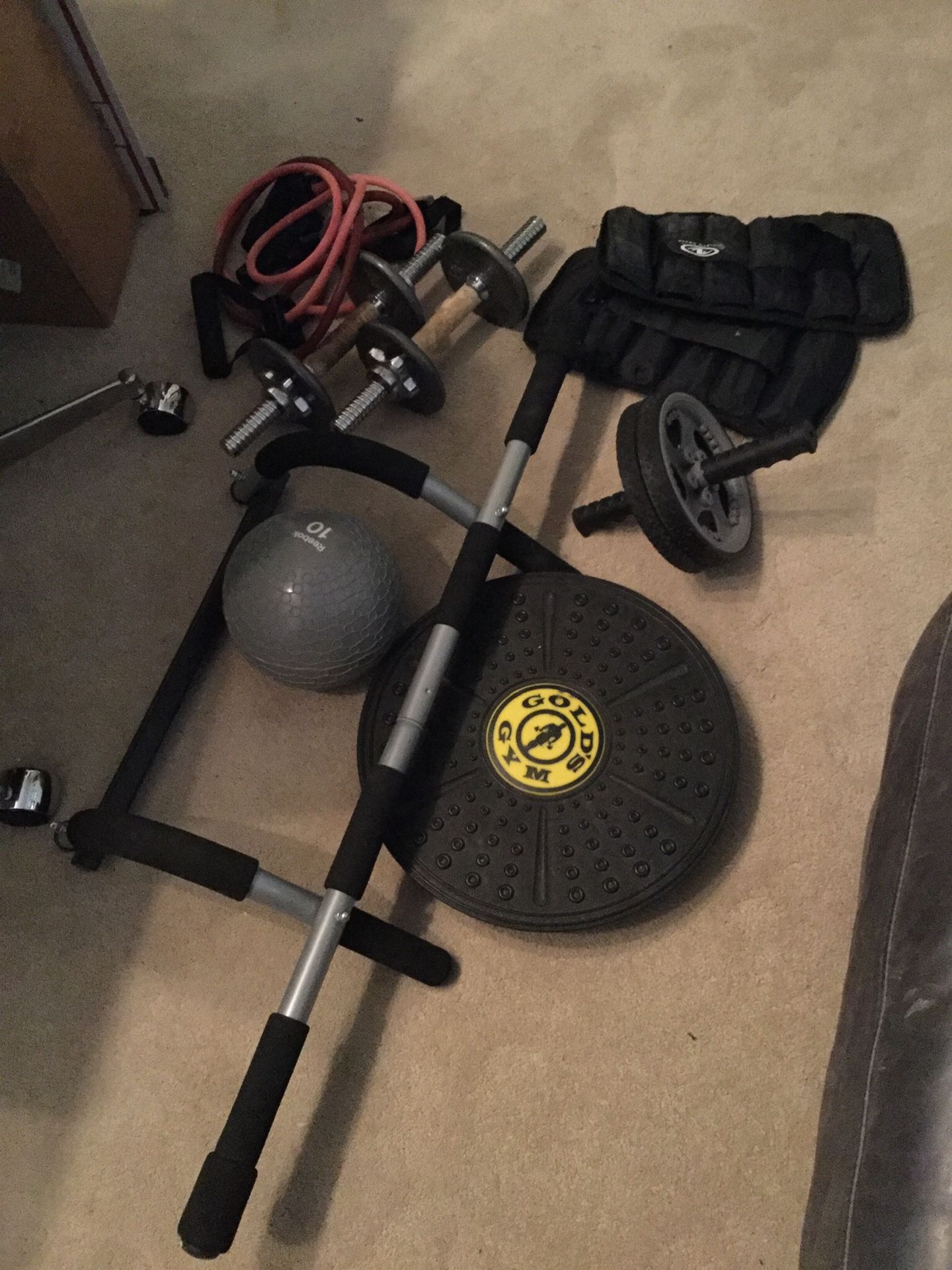 Home workout gym equipment
