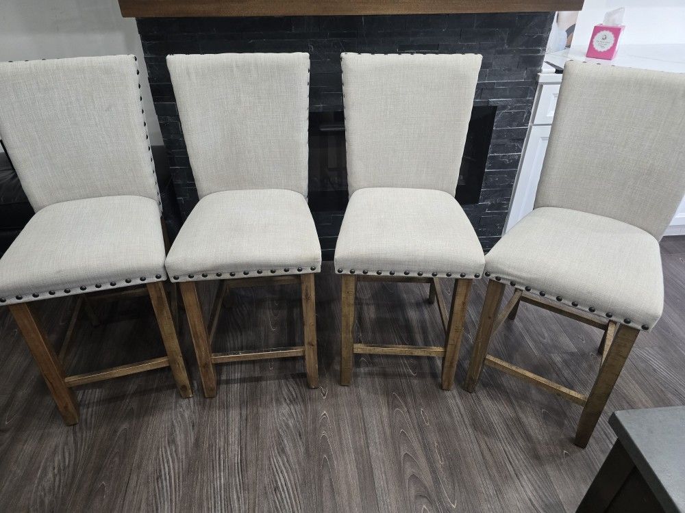  6 Stool Chairs. 