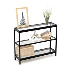 Coffee table and console