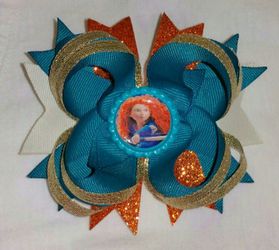 Merida /Disney /girl Hair bows
