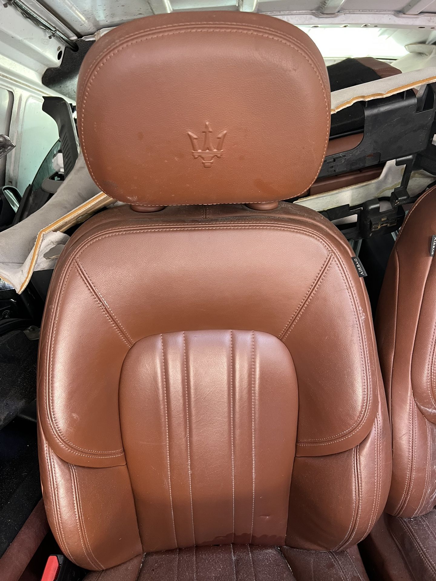 Peanut Butter Maserati Car Seats