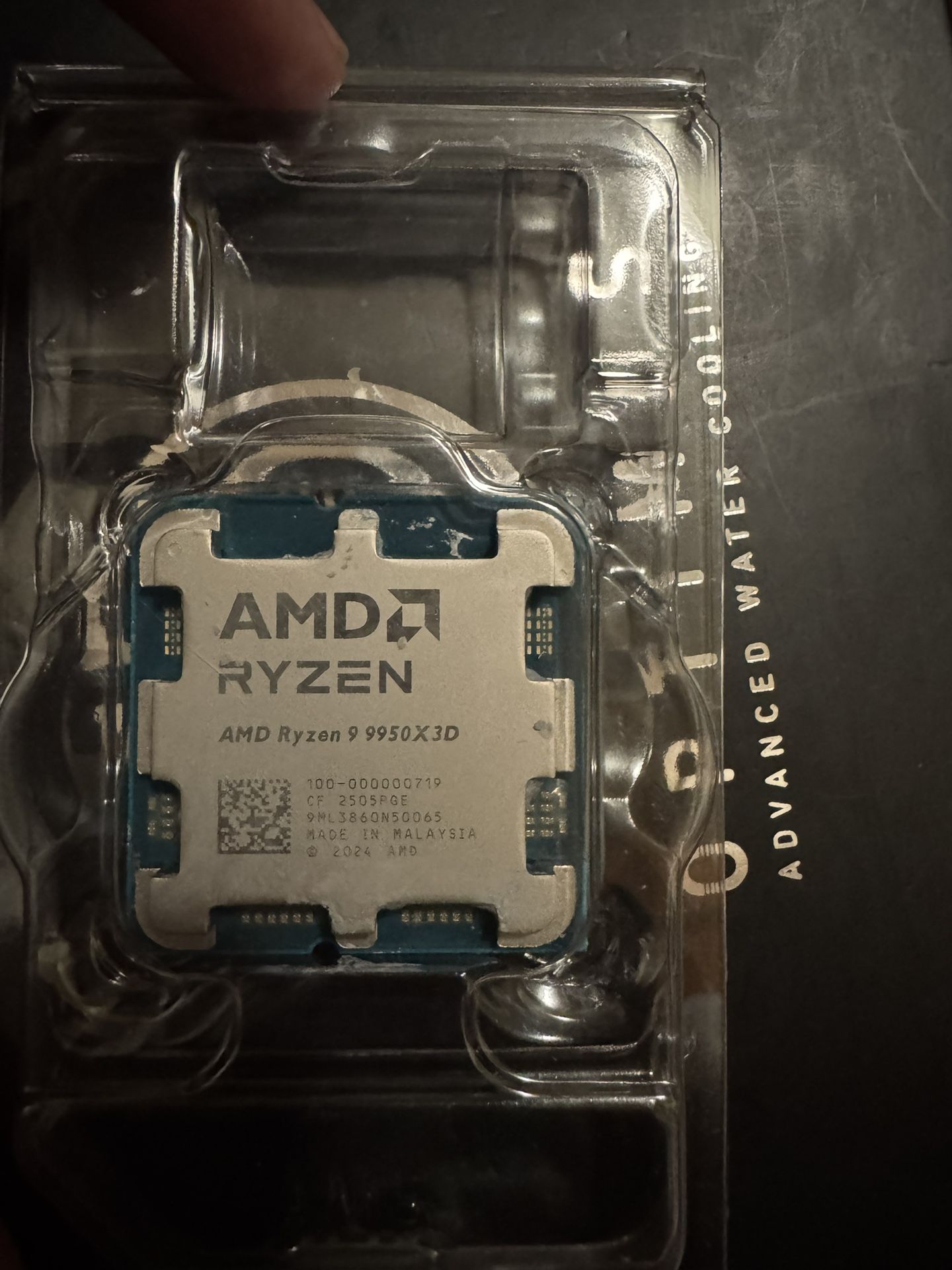 Ryzen 9 9950x3d Amd CPU