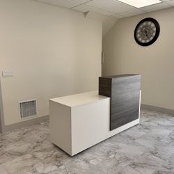 New Custom Reception desk, Office Furniture, Sales Counter, Front Desk, Modern L Shape Desk, Retail Cash Counter