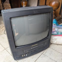 Sylvania 13" TV/VCR Combo w/Gaming Inputs