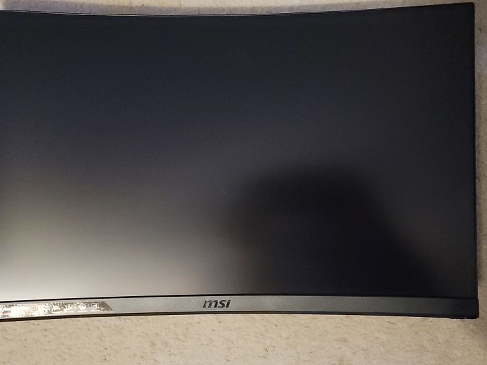 MSI 27 " Curved Gaming Monitor 144hz 1ms