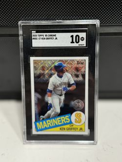 2020 Topps Silver Packs Series One Refractors 85c-37 Ken Griffey Jr.