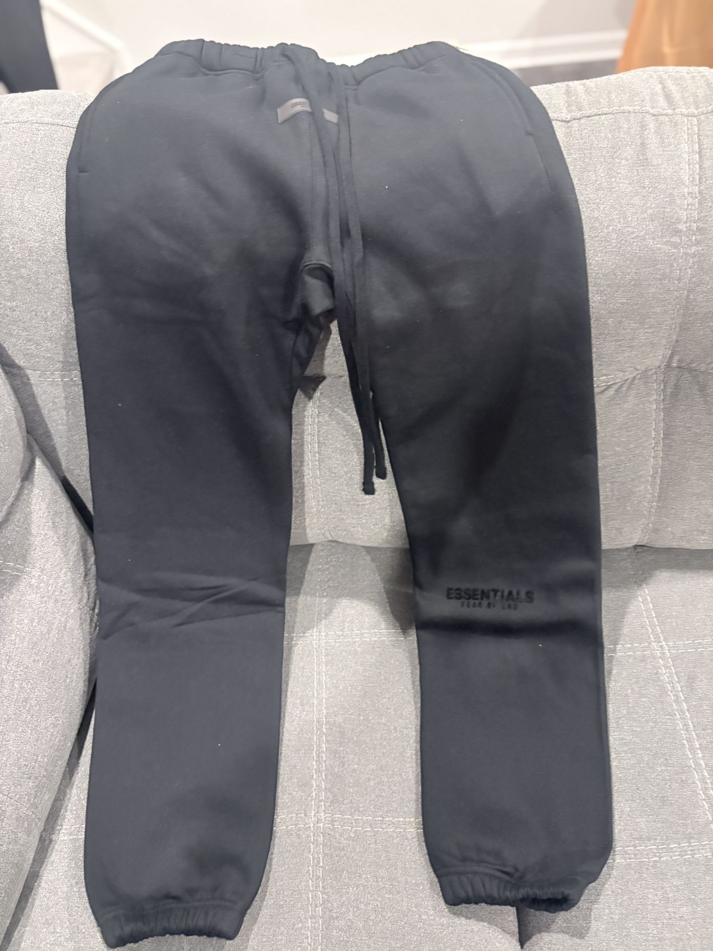 Size Small Black Essentials Fear of God Sweatpants