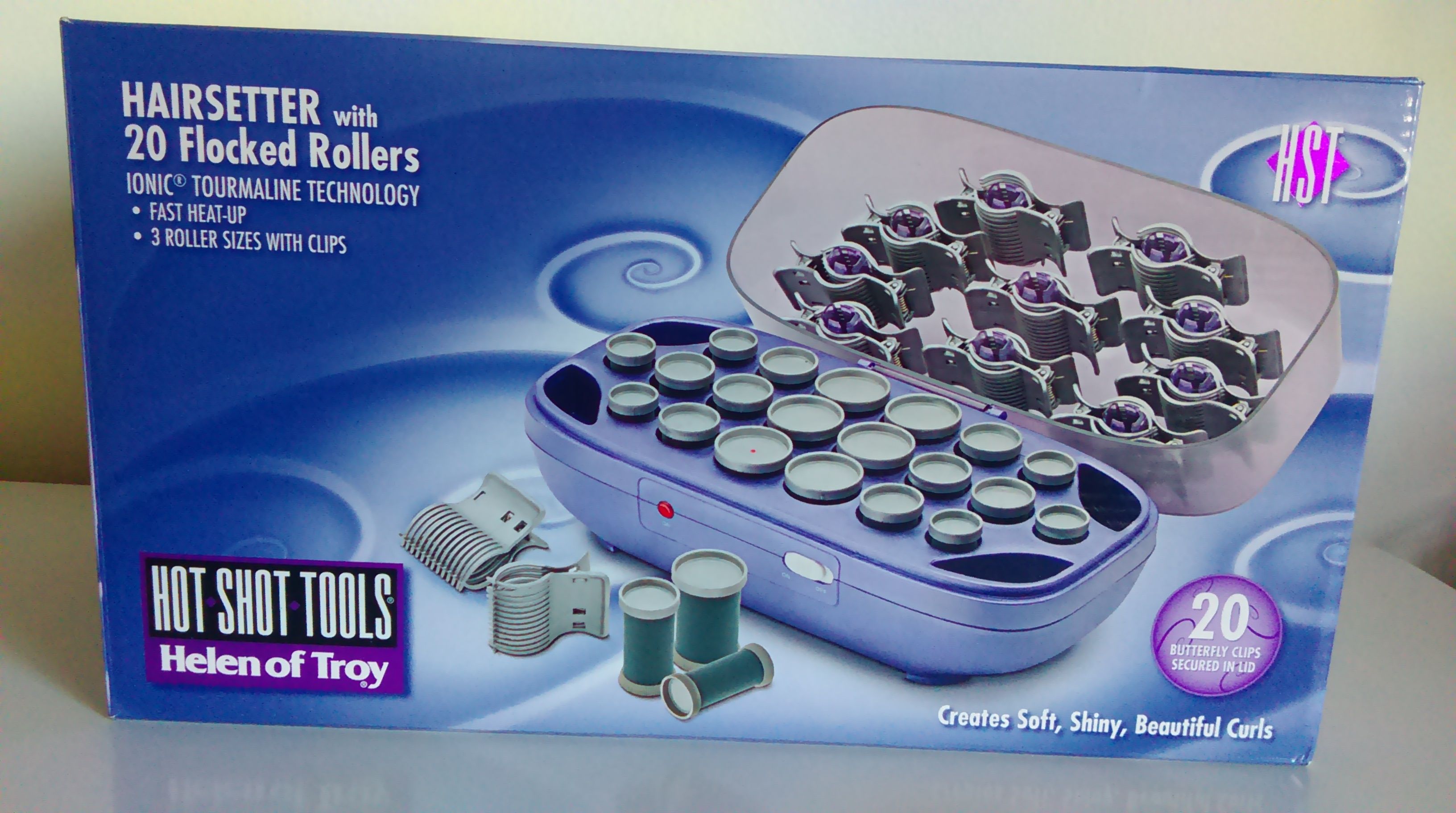 NEW* Hot Shot Tools Hair Setter Flocked Rollers the best of the