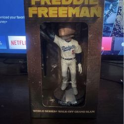 Freddie Freeman Walk-Off Grand slam Bobble head 