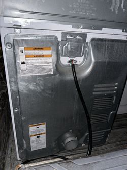 Dryer And Washer 