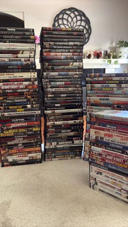 134 DVD’s
