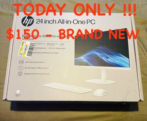 Brand new HP 24” All in one PC