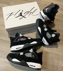 Jordan 4s White Thunders - $120 each