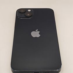 iPhone 14 Plus 128GB Blue Factory Unlocked With Apple Leather Case