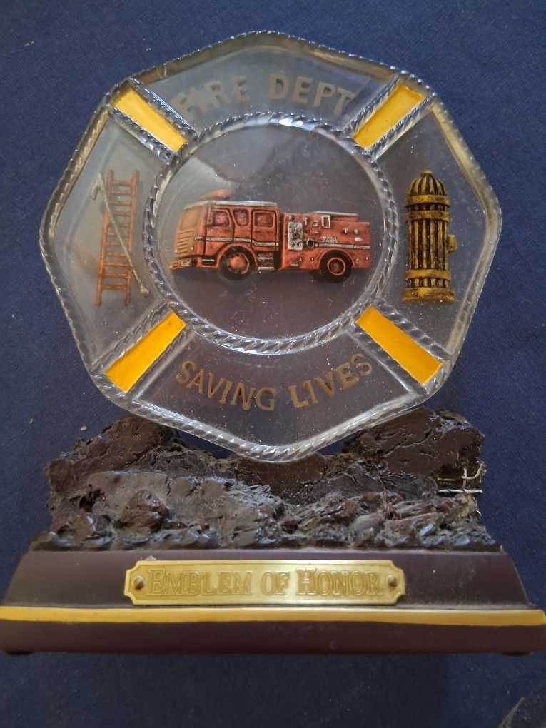 Fireman Plaque