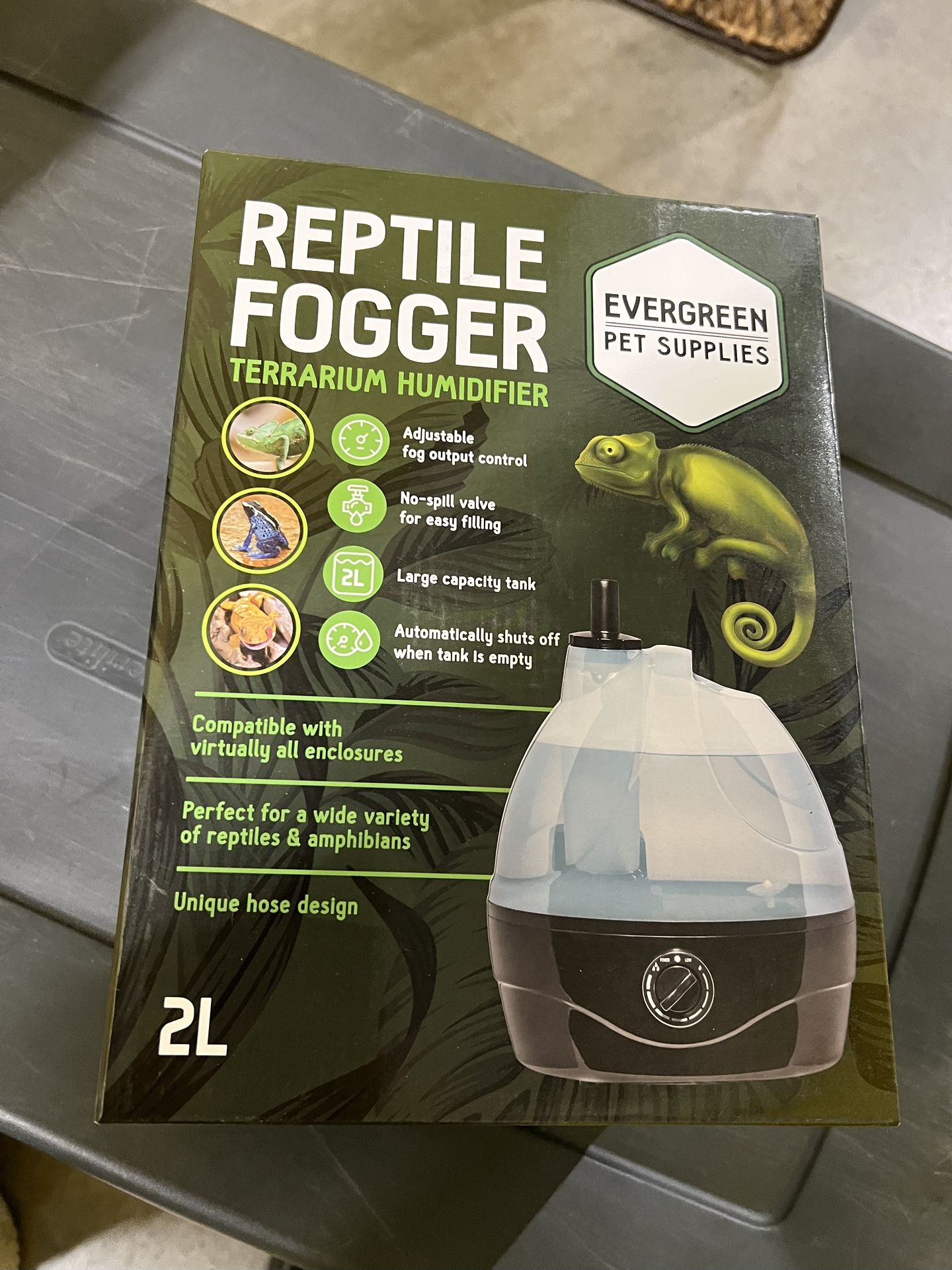Evergreen Pet Supplies Reptile Humidifier/Fogger BRAND NEW!!!