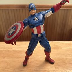 10” Talking Captain America Figure