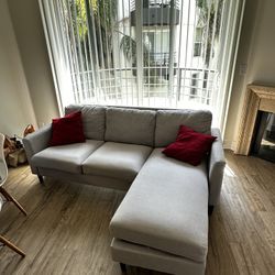 Gray Comfortable Couch