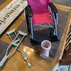 Our generation Wheelchair and Crutches