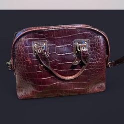 Maroon Purse 