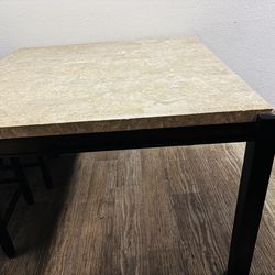 Marble Dinner table diner decor