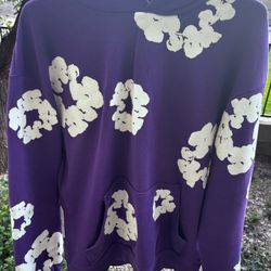 Purple Denim Tears Hoodie 