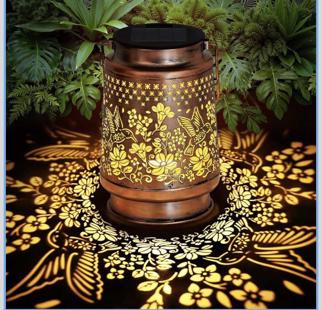 Brand New Solar Lantern Outdoor Lamp Waterproof Decorations Garden Decor