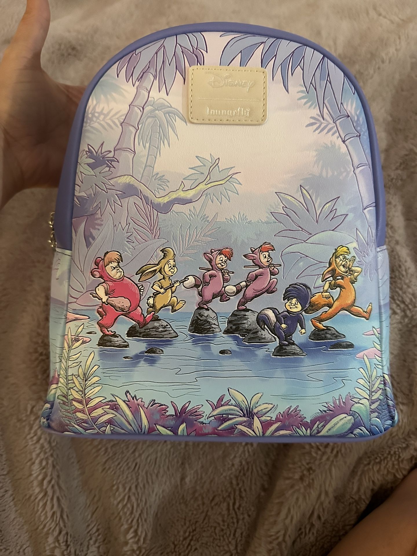 Loungefly Disney Peter Pan Lost Boys Scene Mini Backpack  display picture 1