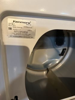 1983 Kenmore Dryer