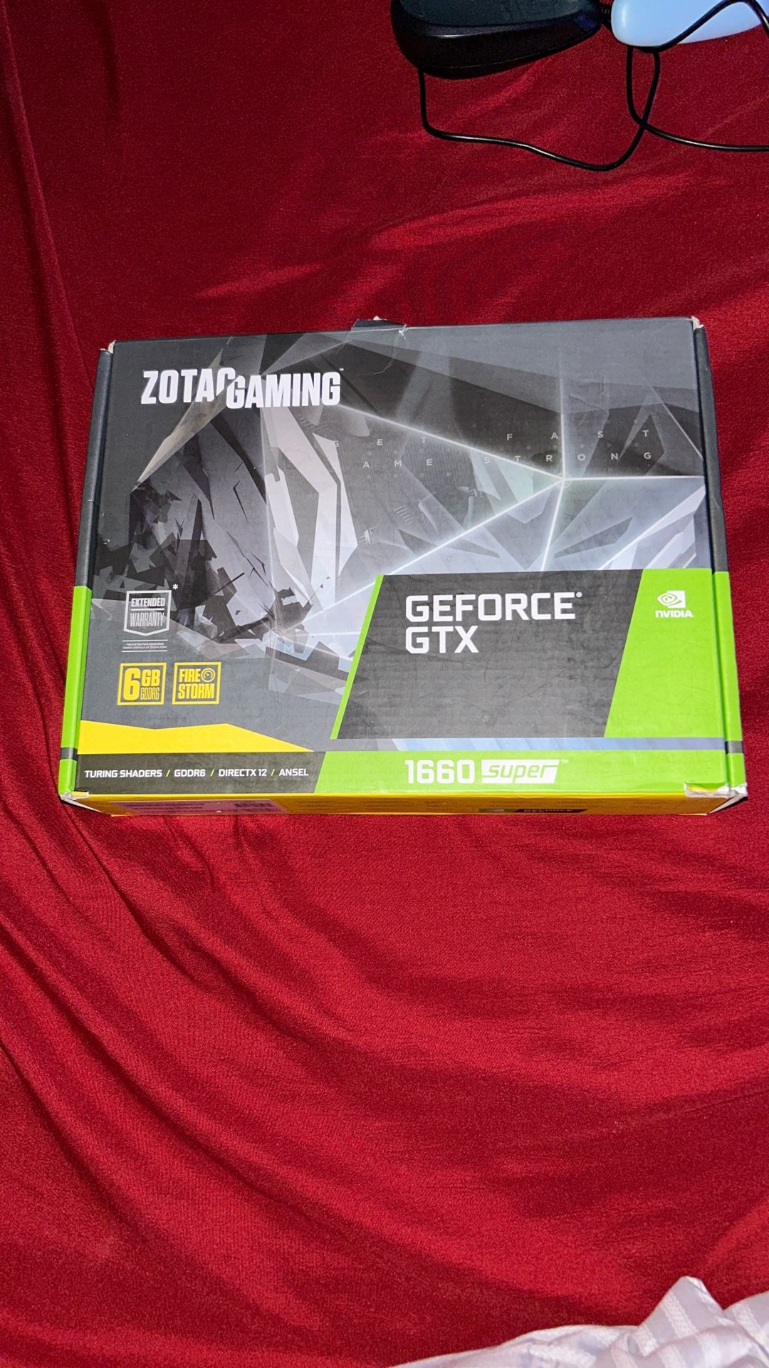 ZOTAC GAMING GEFORCE GTX 1660 SUPER 6GB GDDR6 Fire Storm