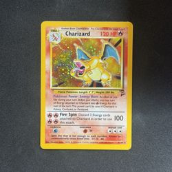 Pokemon - Charizard #4 Base Set 2