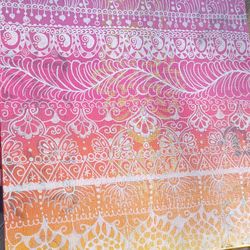 Boho Art Hand Painted 